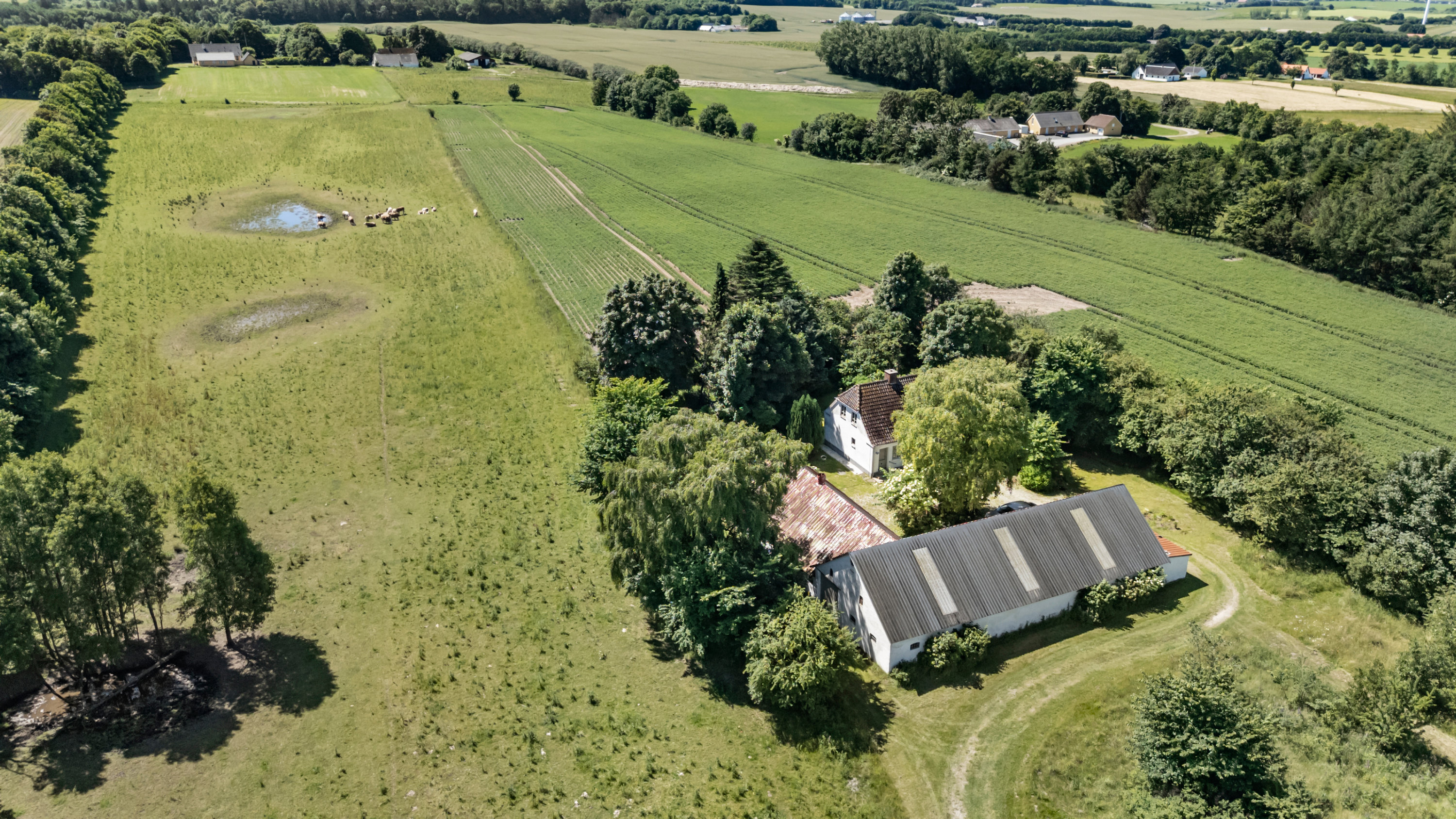 Landejendom på Lundholmvej 8 9900 Frederikshavn.